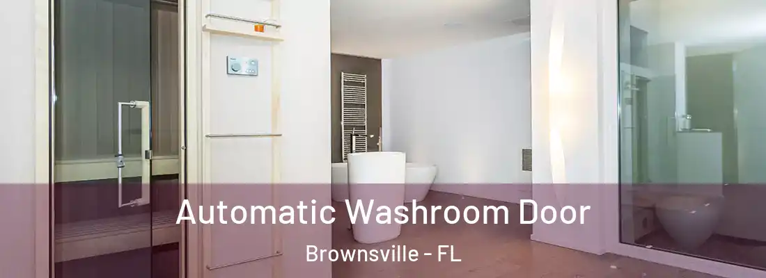 Automatic Washroom Door Brownsville - FL