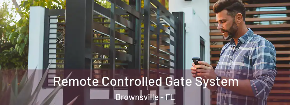 Remote Controlled Gate System Brownsville - FL